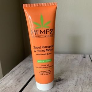 Hempz Sweet Pineapple & Honey Melon Herbal Body Butter (1.8 fl oz).